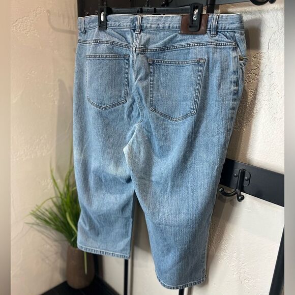 Ralph Lauren Capri jeans classic mid calf size 18 W - Picture 4 of 13